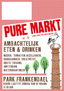 poster Frankendael Pure Markt